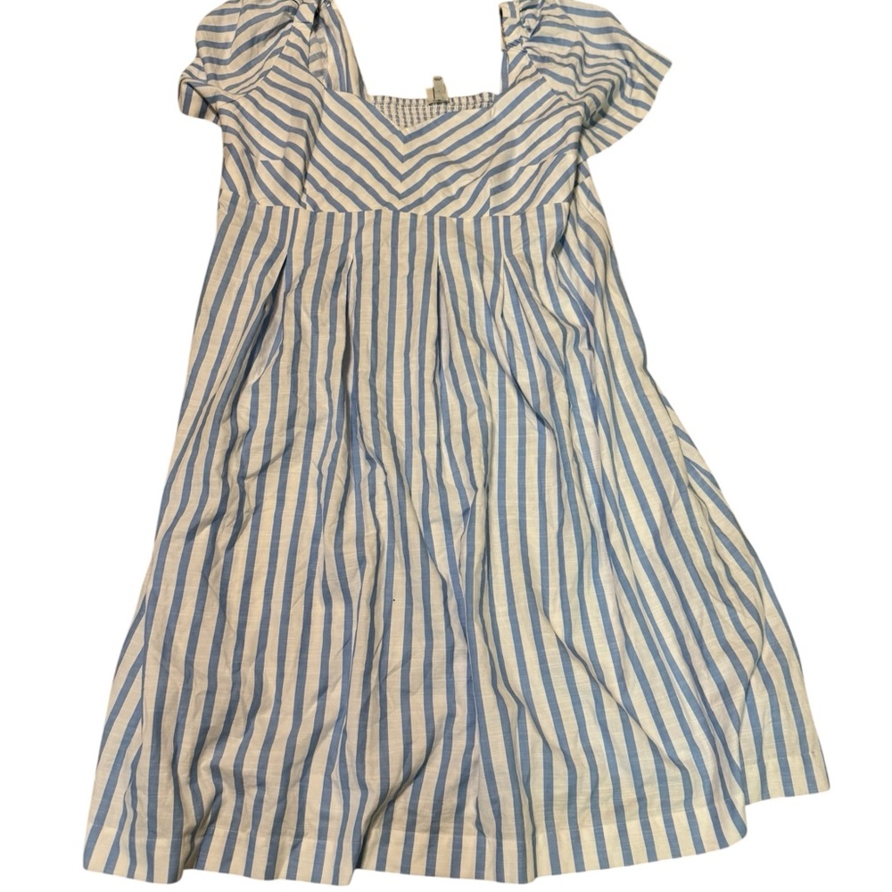 A New Day Blue and White Striped Maxi Dress - Picture 5 of 6